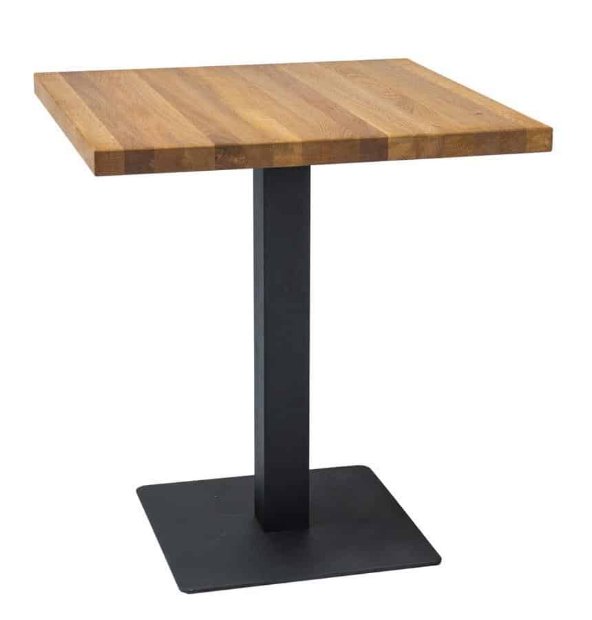 Casarredo Jídelní stůl PURO dub masiv 70x70 cm