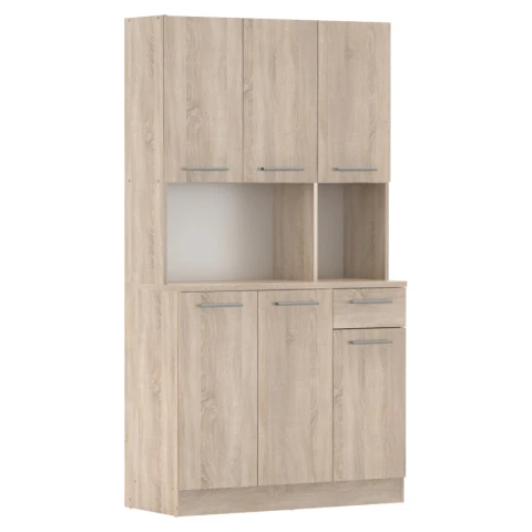 Šestidveřový kredenc PELION NEW - dub sonoma