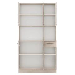 Šestidveřový kredenc, dub sonoma, PELION NEW