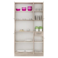 Šestidveřový kredenc, dub sonoma, PELION NEW