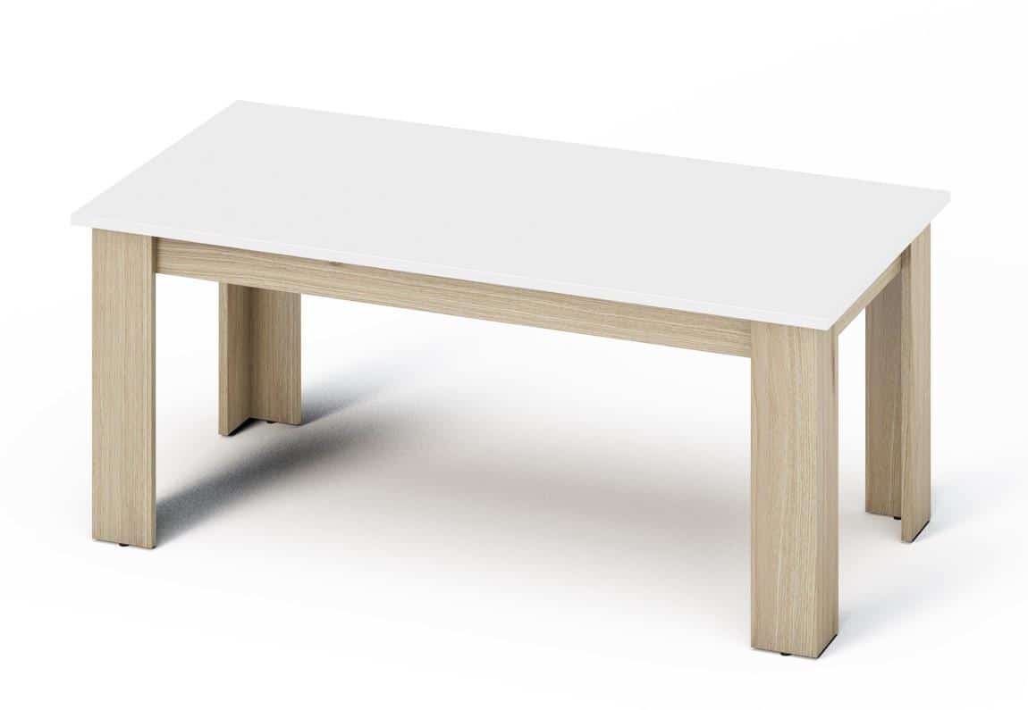 Casarredo Konferenční stolek KANO sonoma/bílá mat