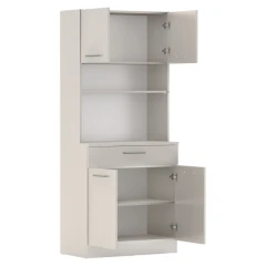 Čtyřdveřový kredenc, kašmír, DOMIS NEW