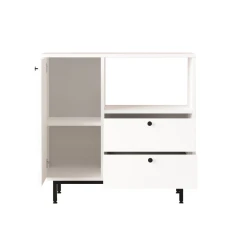 GARCIA skříňka na mikrovlnku, bílá