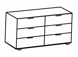 Komoda PAMELA 705 divoký dub