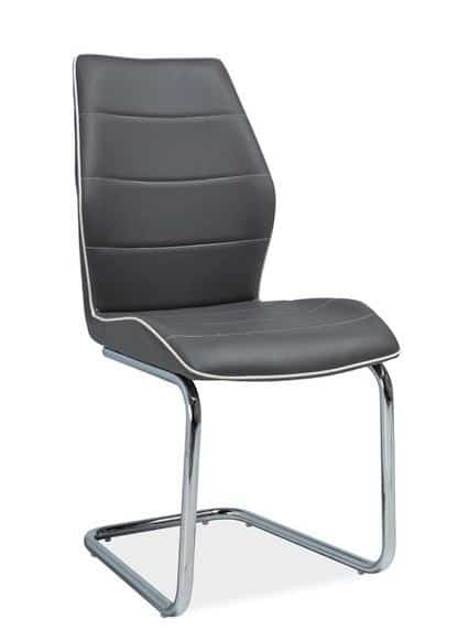 Casarredo Jídelní čalouněná židle H-331 šedá