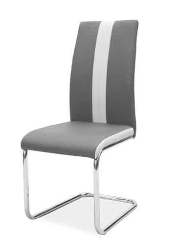 Levně Casarredo Jídelní čalouněná židle H-200 tmavá šedá