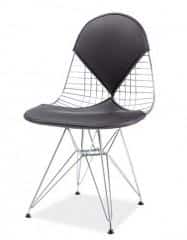 Jídelní židle INTEL II chrom/černá