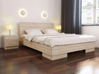 Postel 150x200 cm VISTA dub sonoma
