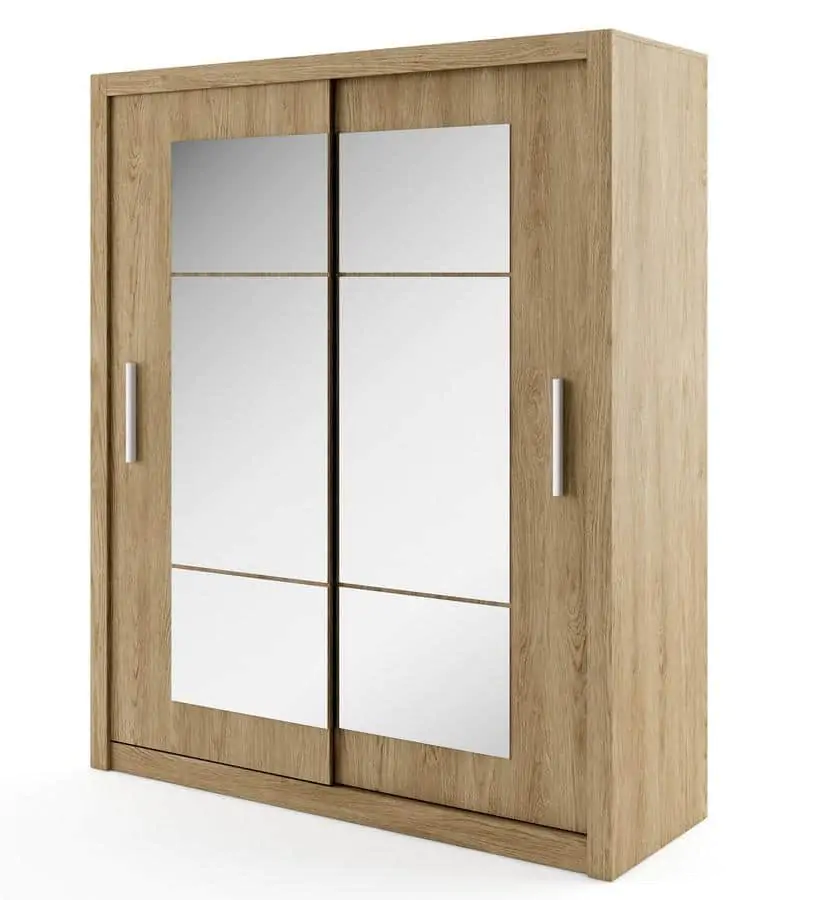 Casarredo Šatní skříň IDEA 02 shetland zrcadlo 180 cm