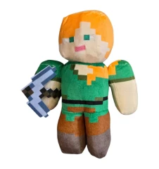 Plyšová hračka Minecraft Alex s krumpáčem PHPL2166