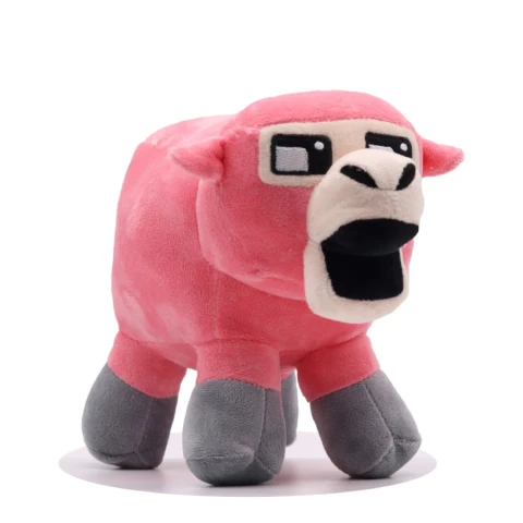 Plyšová hračka Minecraft Ovce růžová PHPL2215