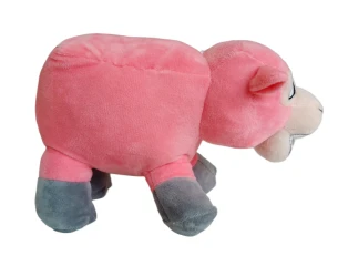 Plyšová hračka Minecraft Ovce růžová PHPL2215