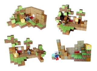 Magnetická stavebnice Minecraft Special Lucky block MSTB2345