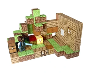 Magnetická stavebnice Minecraft Special Lucky block MSTB2345