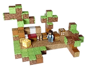 Magnetická stavebnice Minecraft Special Lucky block MSTB2345