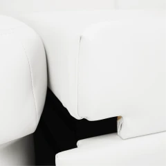 Sedací souprava BITER U ekokůže bílá - LEVÁ č.12