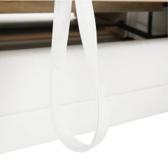 Sedací souprava BITER U ekokůže bílá - LEVÁ č.13