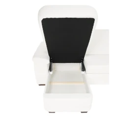 Sedací souprava BITER U ekokůže bílá - LEVÁ č.14