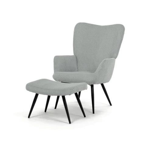 Křeslo s podnožkou AK-L7285 BLUE6