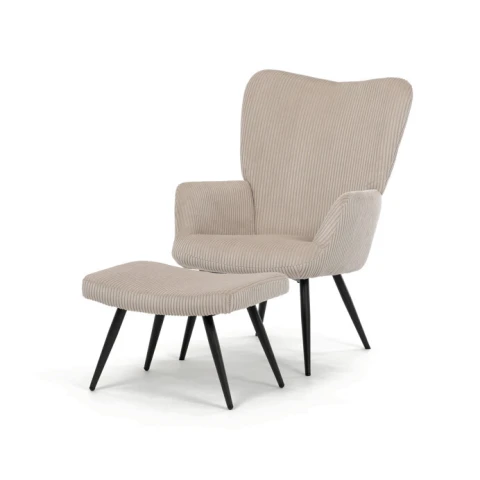 Křeslo s podnožkou AK-L7285 CRM6