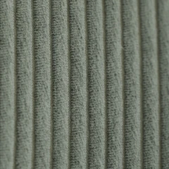 Relaxační křeslo, zelená, manšestrová látka, AK-L7285 GRN6