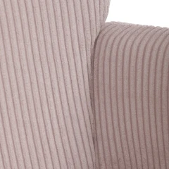 Relaxační křeslo, růžová, manšestrová látka, AK-L7285 PINK6