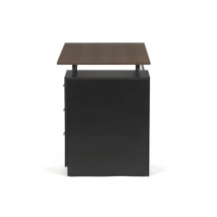 Kancelářský stůl 120x60cm, melamin, ořech, APC-3218 OAK