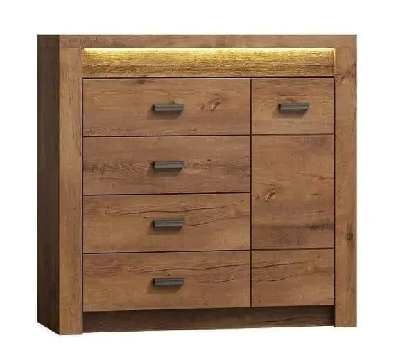 Casarredo Komoda INDIANAPOLIS I-17 jasan světlý
