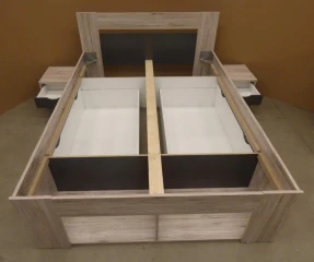 Postel ROMA 160 cm s nočními stolky