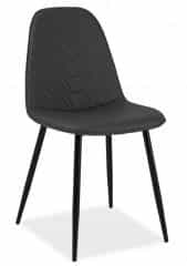 Jídelní čalouněná židle TEO A šedá