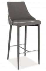 Barová židle LOCO šedá