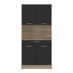 Příborník DOLCE - dub/černý