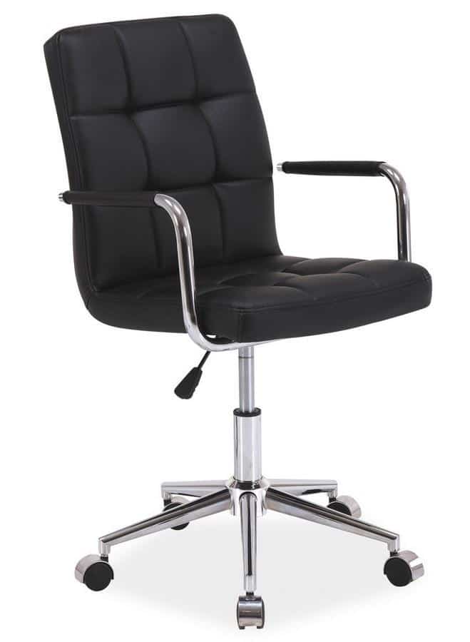 Levně Casarredo Kancelářská židle Q-022 černá