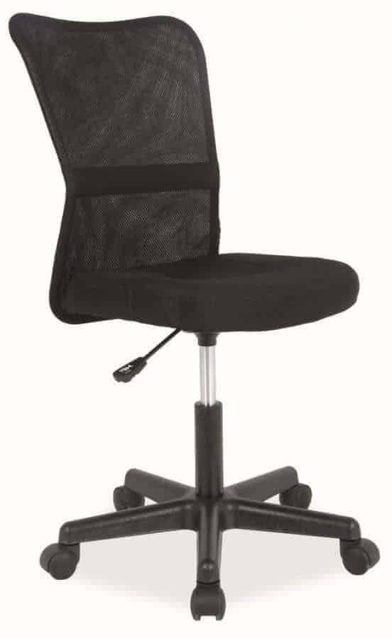 Levně Casarredo Kancelářská židle Q-121 černá