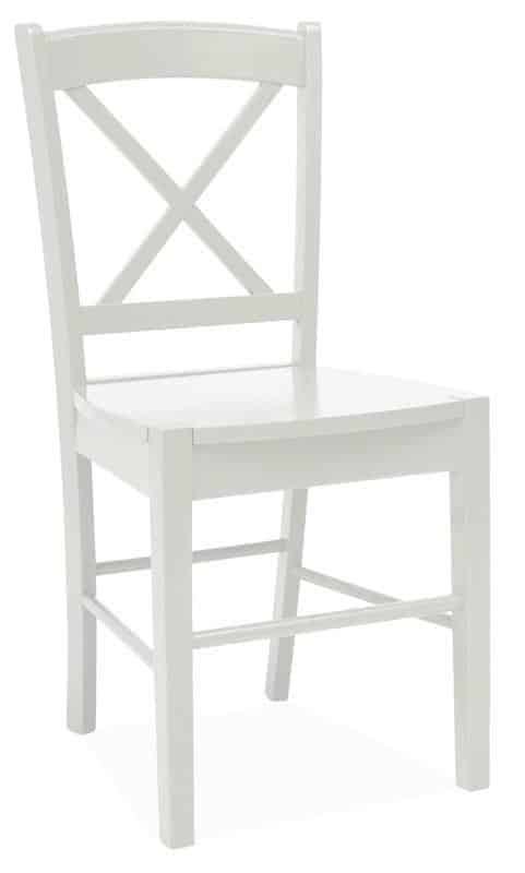 Casarredo Jídelní dřevěná židle CD-56 bílá