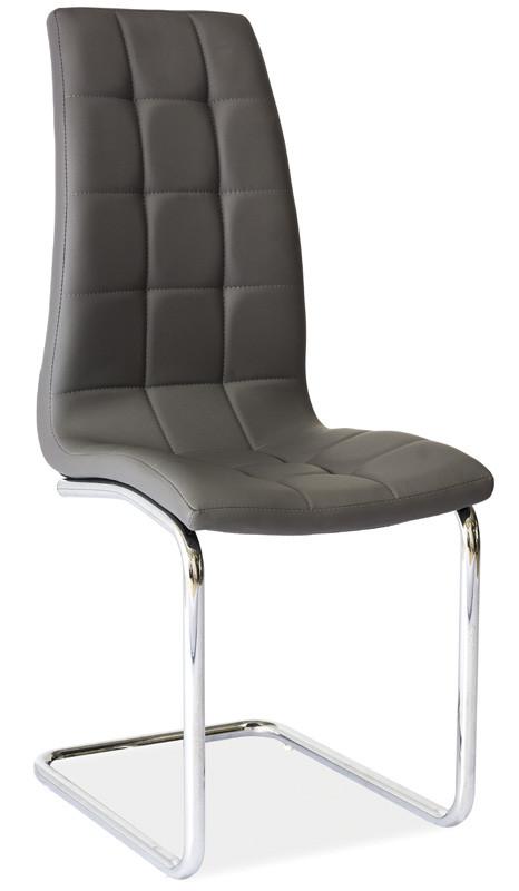 Casarredo Jídelní čalouněná židle H-103 šedá