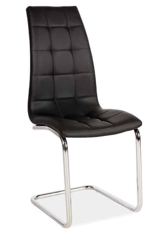 Casarredo Jídelní čalouněná židle H-103 černá
