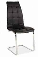 Jídelní čalouněná židle H-103 černá