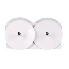 Bodec kovový - zápich, bílý, cena za balení (4 ks)