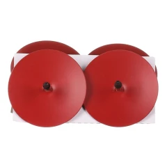 Bodec kovový - zápich, červený, cena za balení (4 ks)