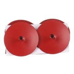 Bodec kovový - zápich, červený, cena za balení (4 ks)