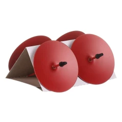 Bodec kovový - zápich, červený, cena za balení (4 ks)