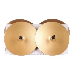 Bodec kovový - zápich, zlatý, cena za balení (4 ks)