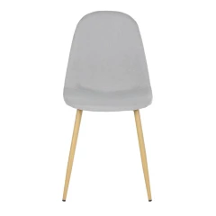 Jídelní židle, stříbrná CT-972 SIL2