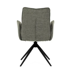 Jídelní židle, zelená, látka, DCH-D1328 GRN2