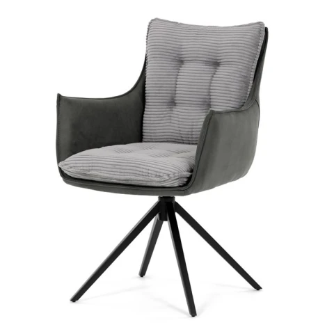 Otočná jídelní židle DCH-D1345 GREY2