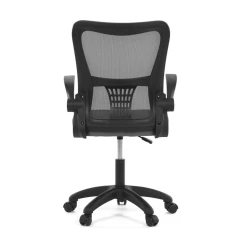 Kancelářská židle, houpací mechanismus, šedá síťovina, KA-K2006 GREY