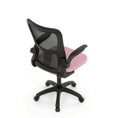 Kancelářská židle, houpací mechanismus, růžová síťovina, KA-K2006 PINK