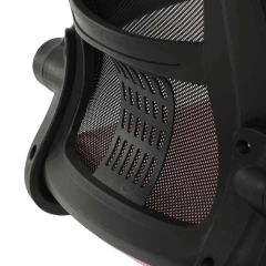 Kancelářská židle, houpací mechanismus, růžová síťovina, KA-K2006 PINK