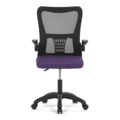 Kancelářská židle, houpací mechanismus, fialová síťovina, KA-K2006 PUR